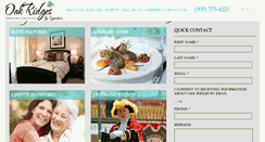 Desktop Screenshot of oakridgesretirement.com